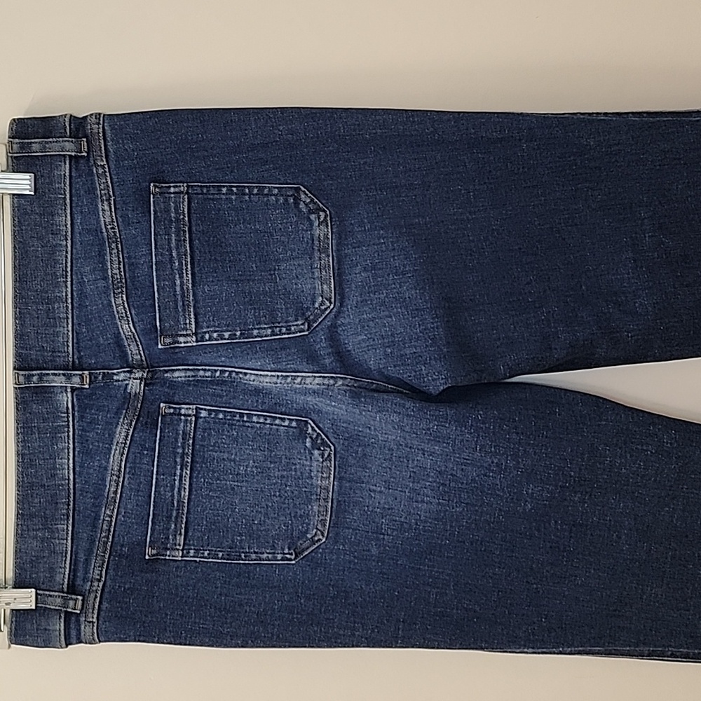 SPANX shape EveryWear Flare Jeans pull-on style with patch pockets Size XL - Picture 13 of 16